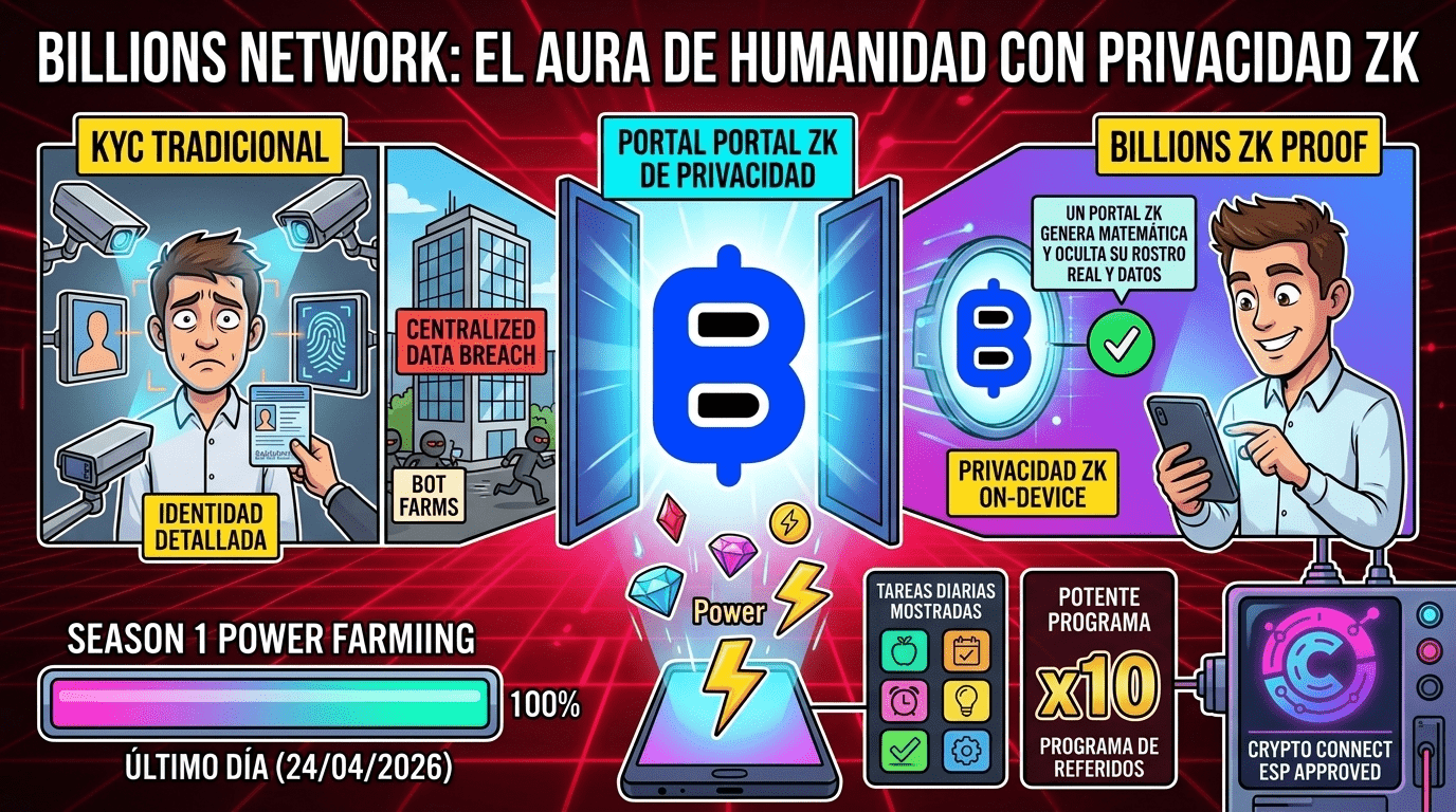 ¿Por qué las IDs digitales con ZK son más seguras? El airdrop de Billions Network
