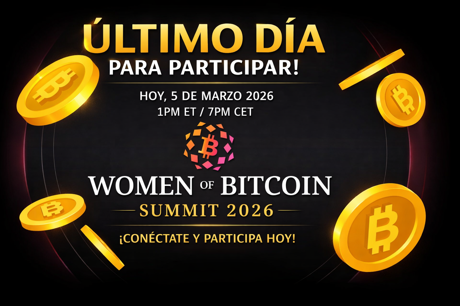 Comenzó el Women of Bitcoin Summit 2026