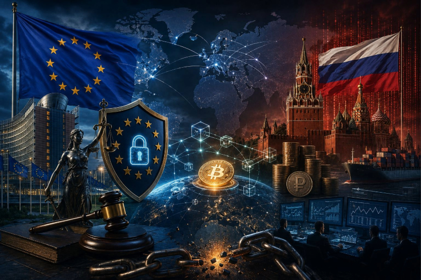 La Nueva Arma Crypto de la UE: Como las Sanciones a Rusia Refuerzan la Tesis de Bitcoin.