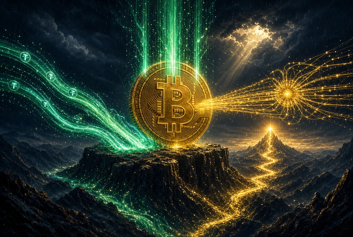 Tether vuelve a Bitcoin y Strategy buscar pagar dividendos diarios: la mejor semana de inflows en ETFs sostiene a Bitcoin