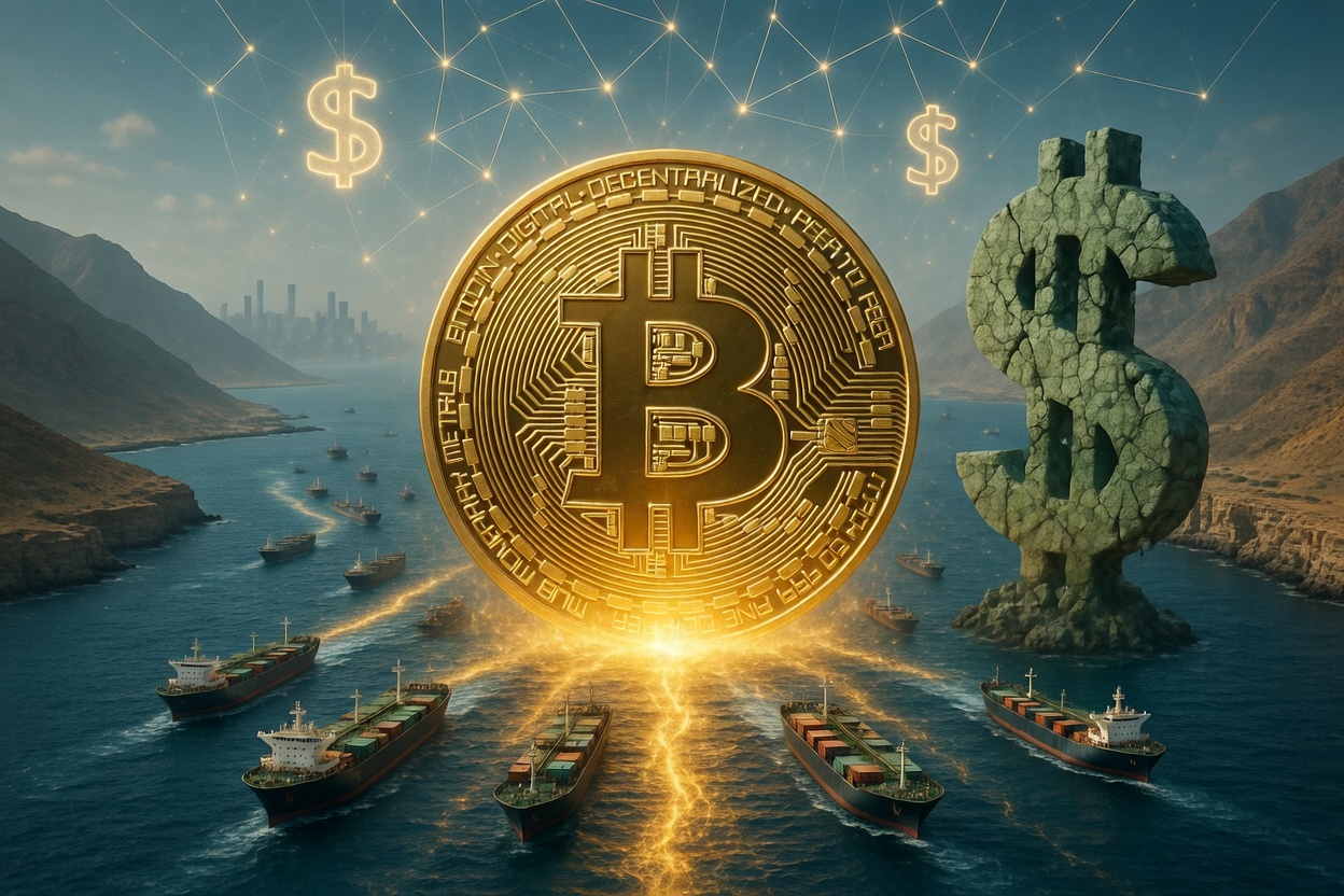 El Petroleo se Cobra en Bitcoin: IRGC, Rusia y China Aceleran la Desdolarización