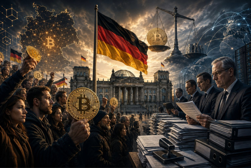 Alemania en Guerra Fiscal por Bitcoin. La Comunidad Contraataca con una Peticion al Parlamento.