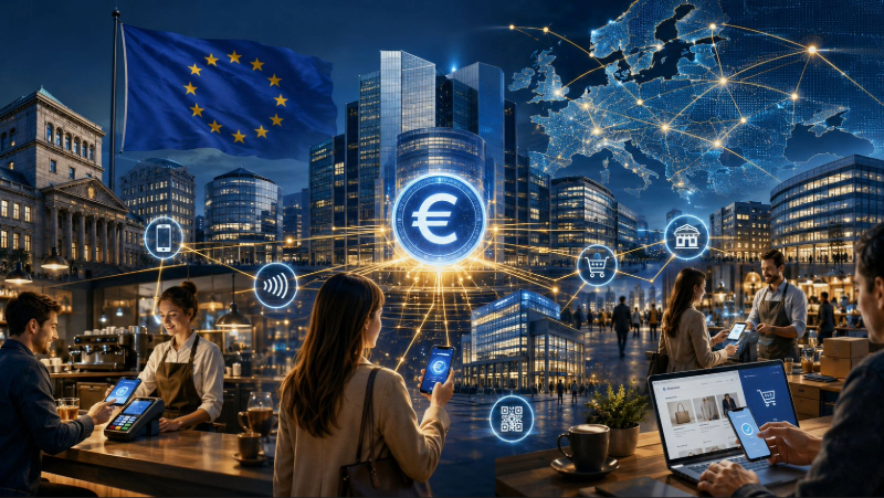El Euro Digital Entra en Fase de Prueba. 36 Empresas Seleccionadas para el Piloto de 2027.