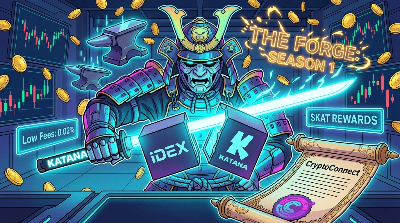 ¡Katana Perps: De la adquisición de IDEX a bajas fees + potentes referidos para KAT Rewards!