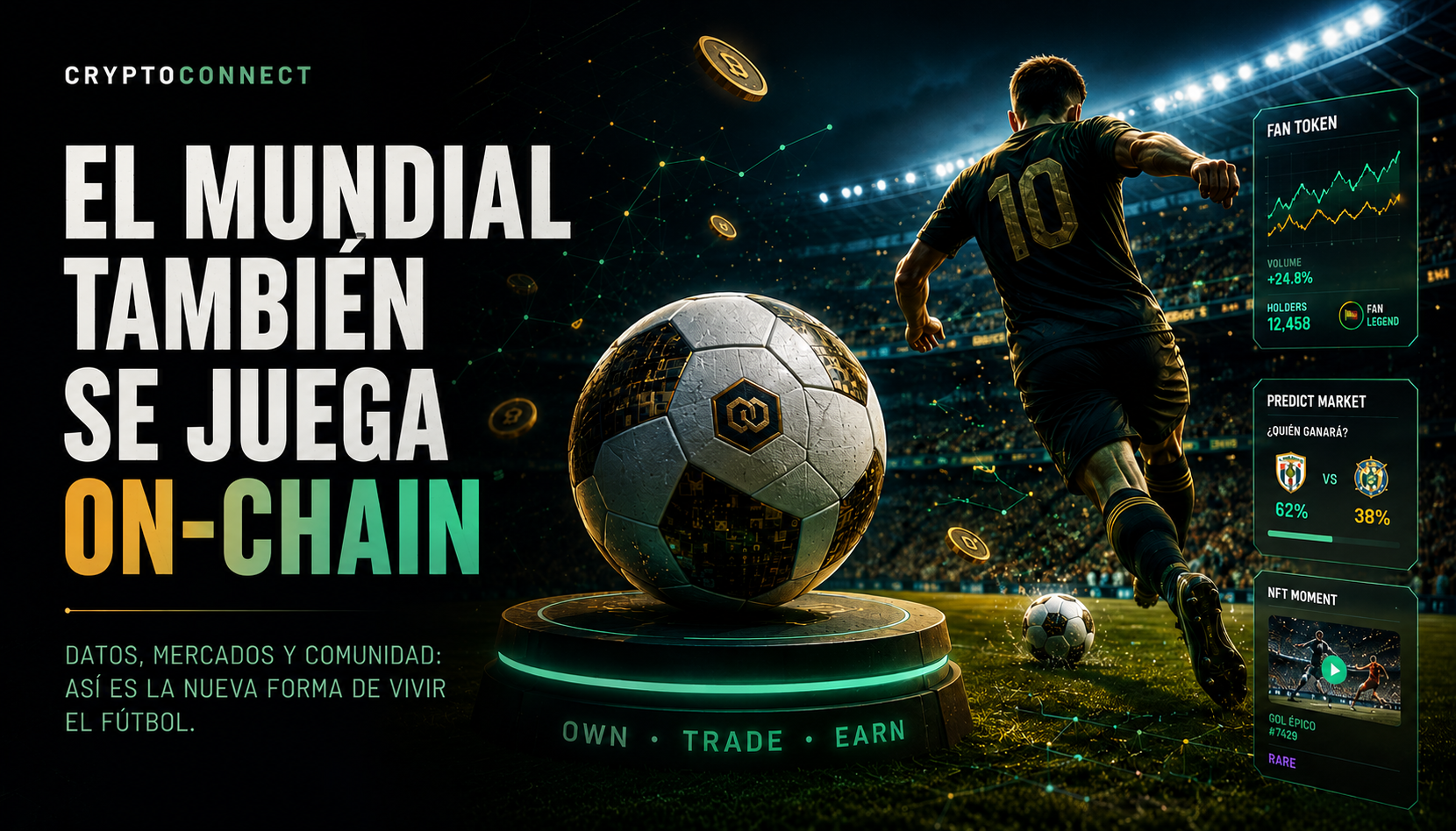 El Mundial también se juega on-chain