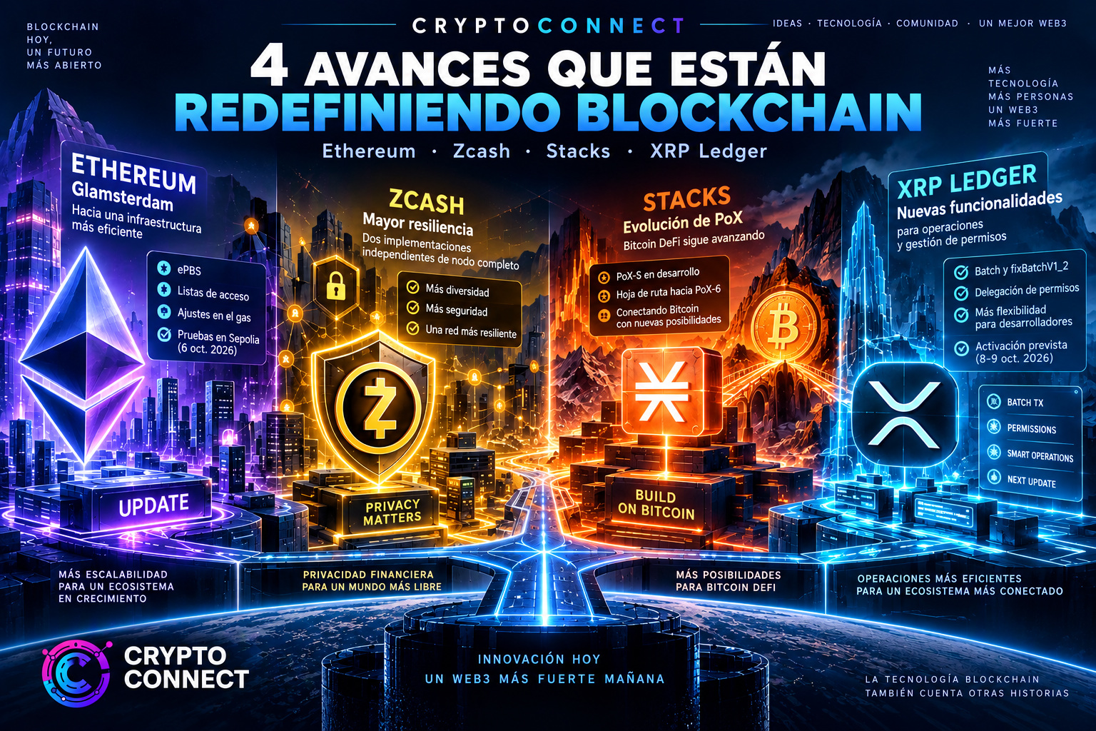  Cuatro avances tecnológicos que están redefiniendo el ecosistema blockchain esta semana[Autoguardado]