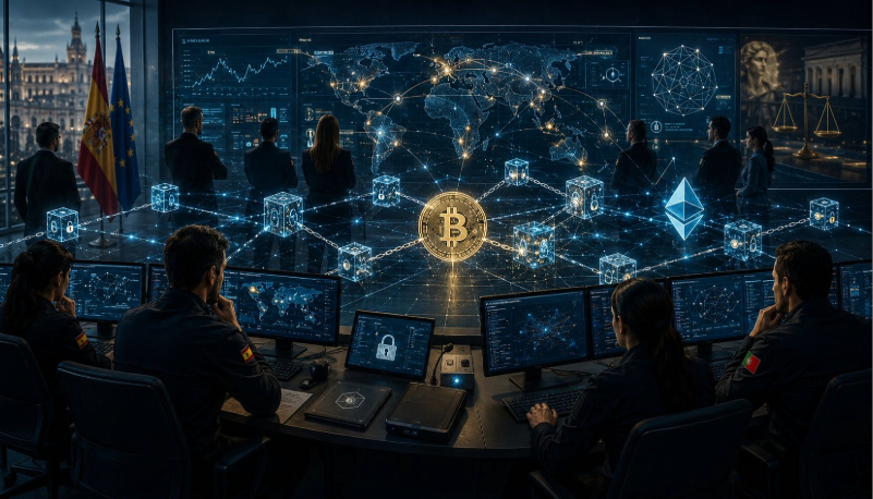 España Entrena a su Élite para Rastrear Bitcoin. La Vigilancia Blockchain Llega a Europa.