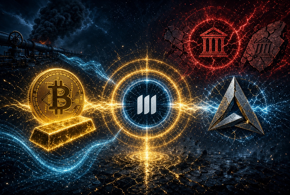 Sincronización de liquidez y de caos: Bitcoin, IBIT, MSTR, bonos al 5% y el cierre de Petroline