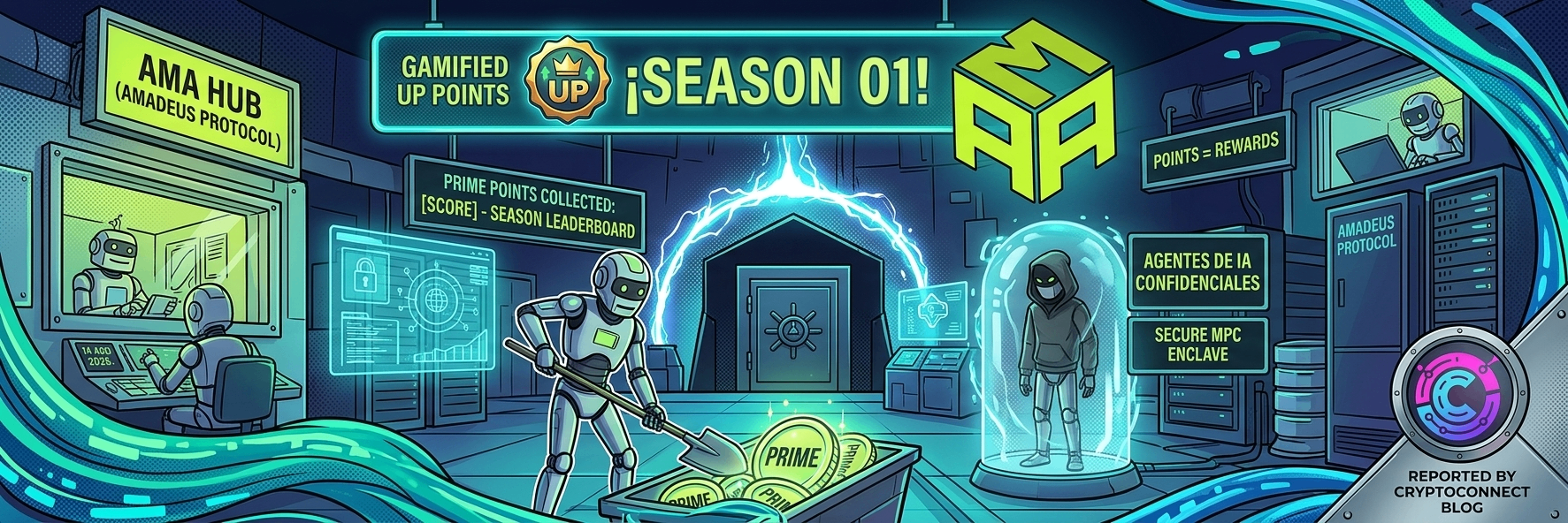 ¡AMA Hub: Season 01 de PRIME Points + Agentes de IA Confidentiales! | CRYPTOCONNECT BLOG