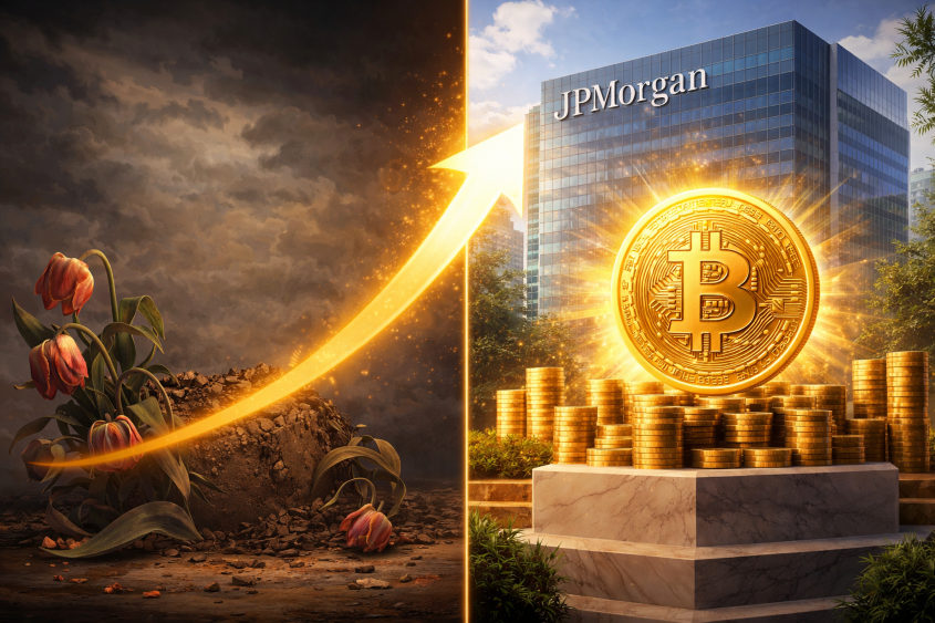 De 'Peor que Tulipanes' a Garantía Bancaria: JPMorgan, CFTC, FED y Visa le dan mas integracion a Bitcoin